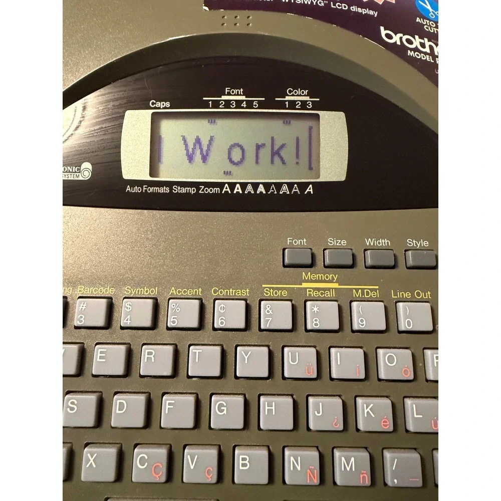 Brother P-Touch PT-530 Professional Electronic Labeling‎ System Desktop Printer